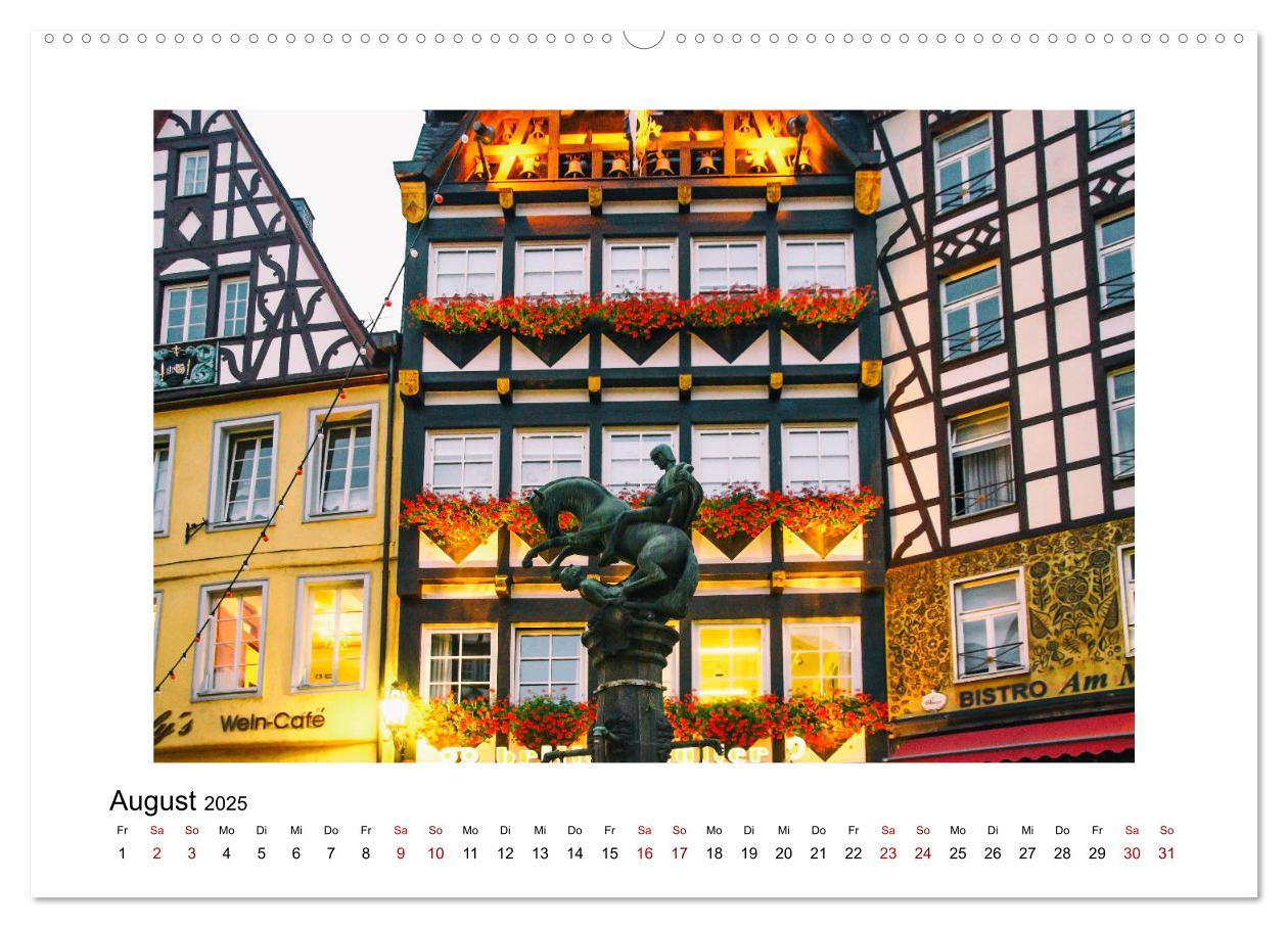 Bild: 9783435282234 | Cochem - an der Mosel (Wandkalender 2025 DIN A2 quer), CALVENDO...