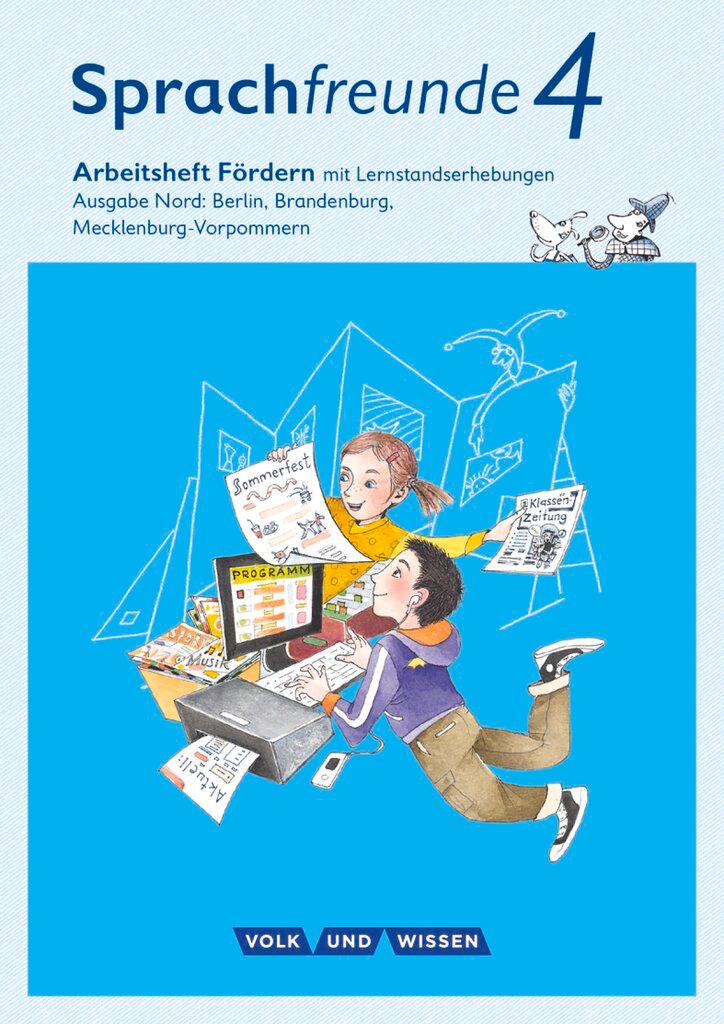 Cover: 9783060836505 | Sprachfreunde 4. Schuljahr - Ausgabe Nord (Berlin, Brandenburg,...