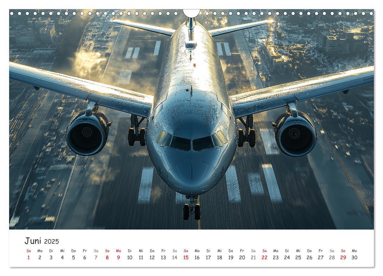 Bild: 9783457214053 | Flugzeugkalender - Die schönsten Passagiermaschinen (Wandkalender...