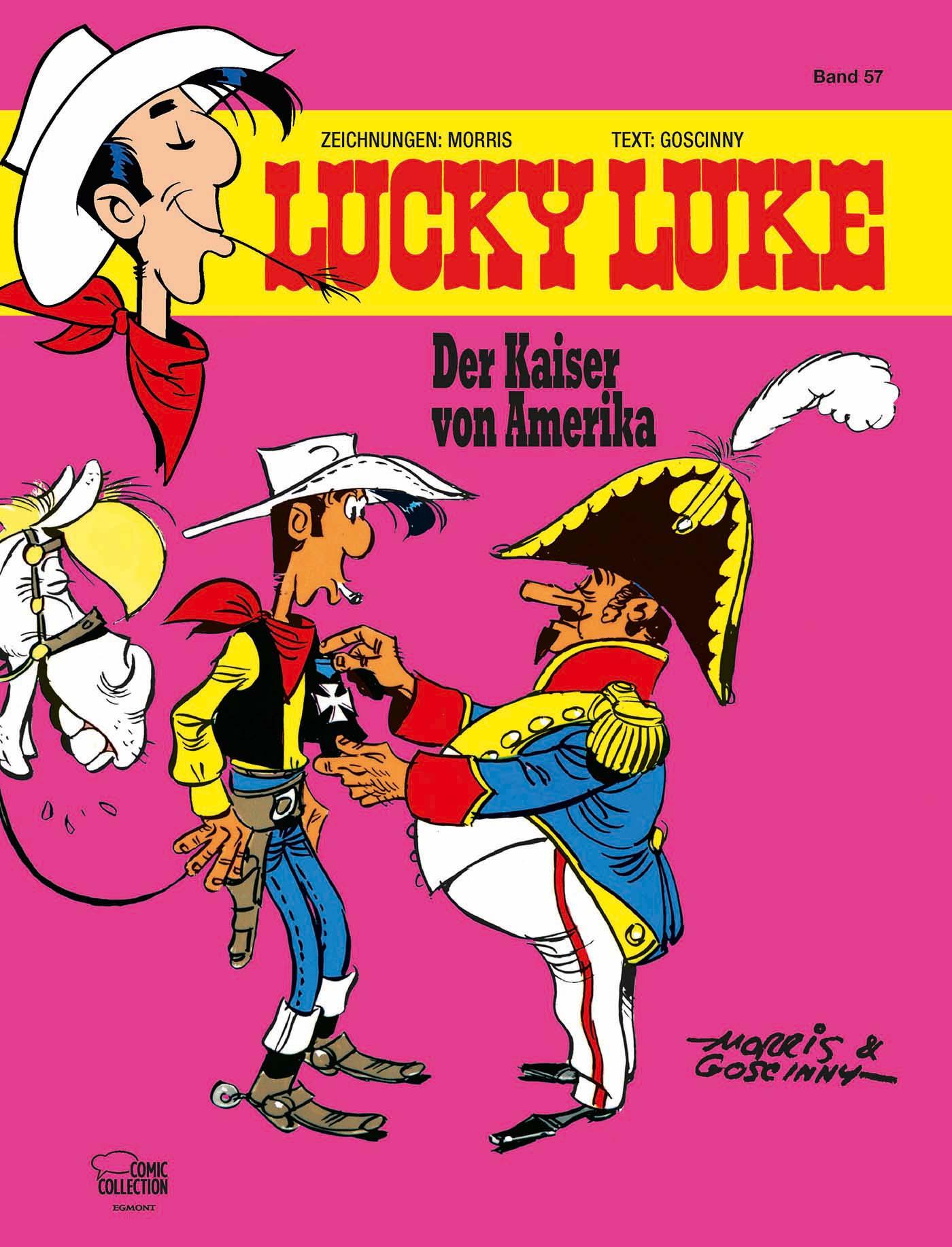 Cover: 9783770438136 | Lucky Luke 57 - Der Kaiser von Amerika | René Goscinny | Buch | 46 S.