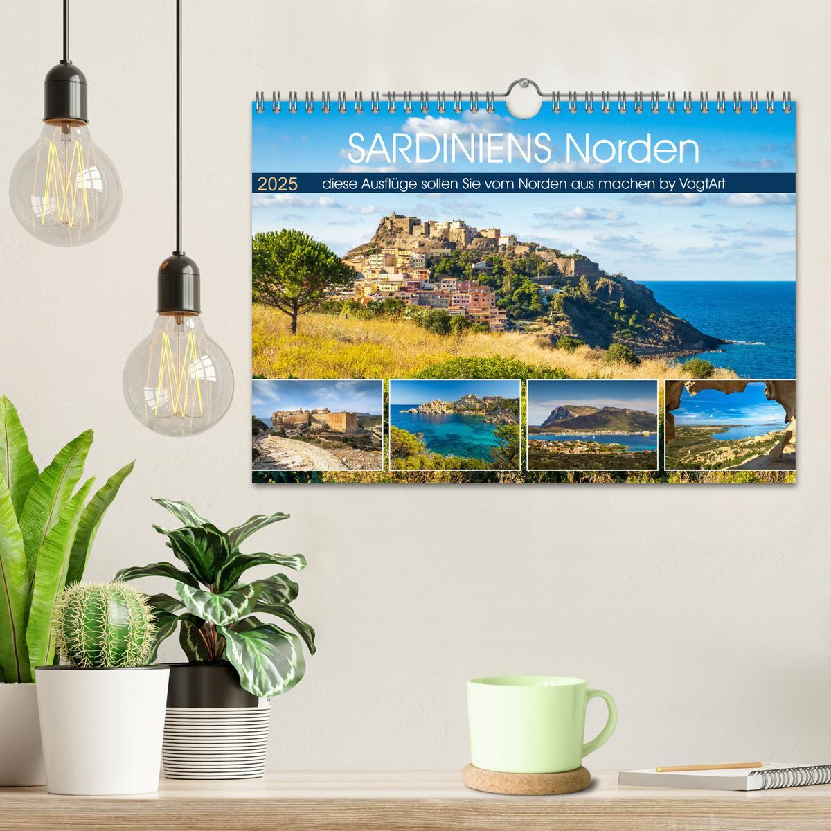 Bild: 9783435001880 | Sardiniens Norden (Wandkalender 2025 DIN A4 quer), CALVENDO...