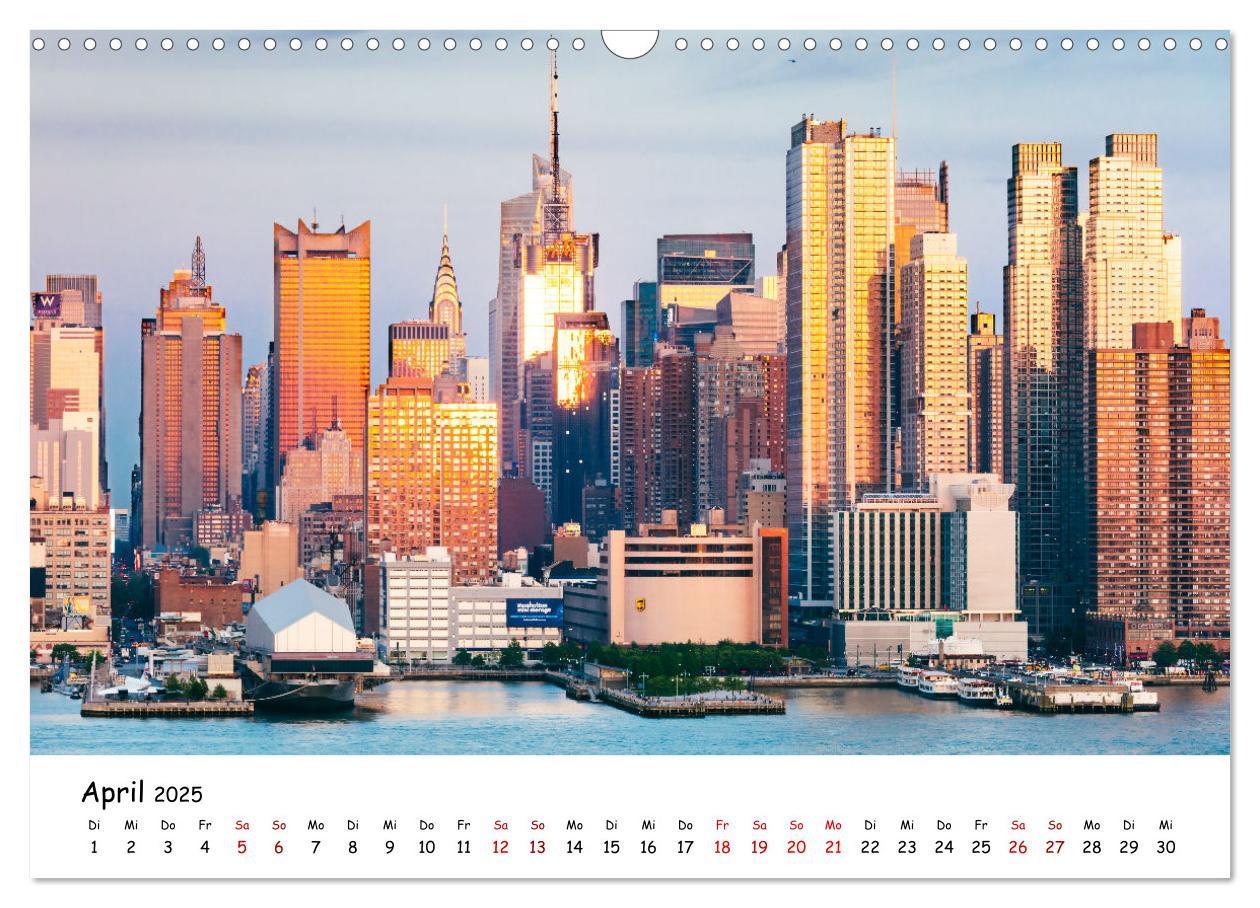 Bild: 9783435043910 | New York City - Atemberaubende Ansichten (Wandkalender 2025 DIN A3...