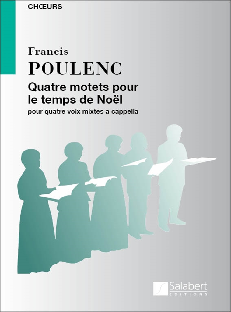 Cover: 9790048005594 | 4 Motets Pour Le Temps De Noel | Pour Quatre Voix Mixtes A Capella