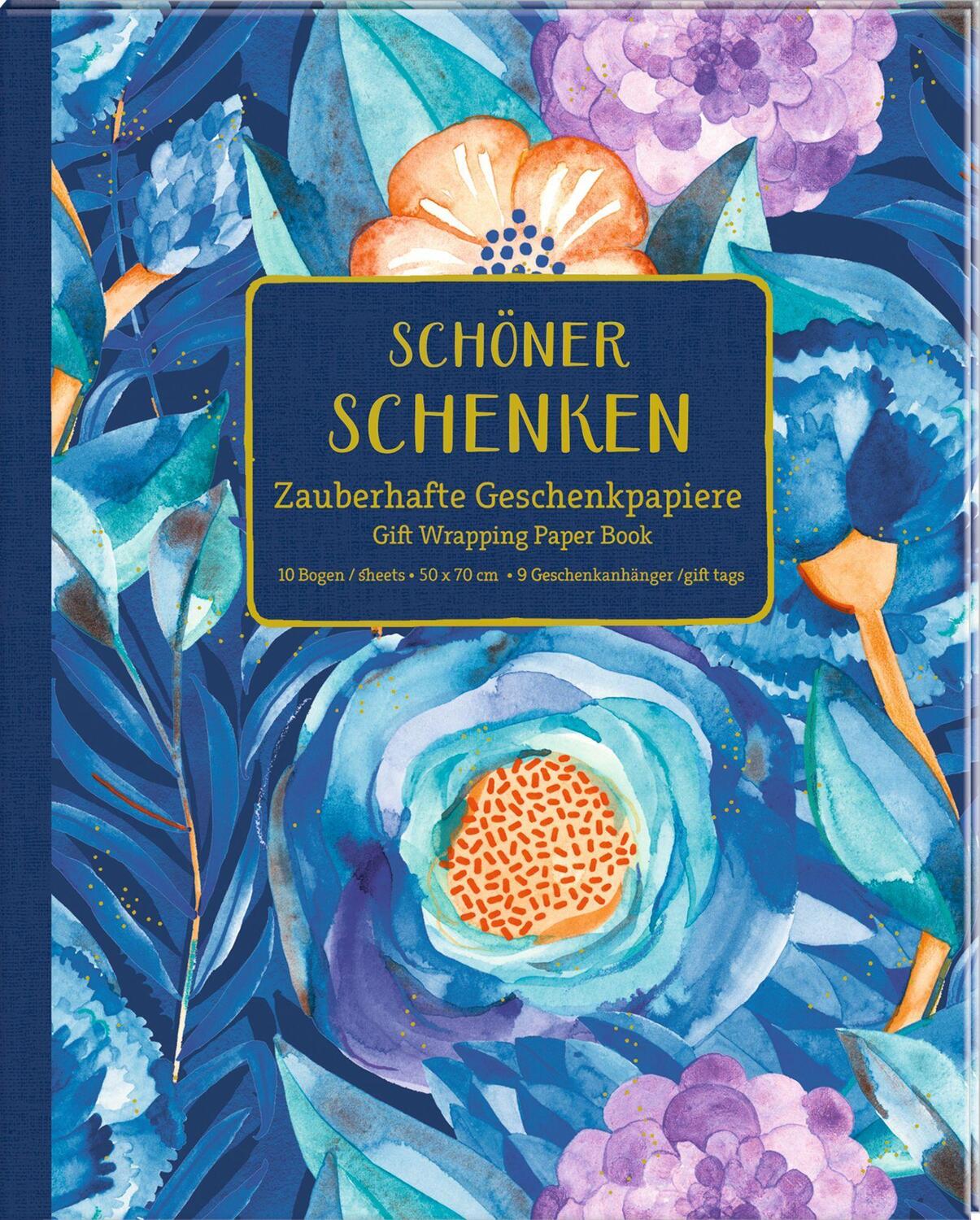 Cover: 4050003954813 | Geschenkpapier-Buch | Schöner schenken - Zauberhafte Geschenkpapiere