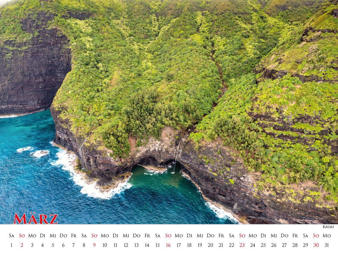 Bild: 9783948794774 | Hawaii - Paradies im Pazifik Kalender 2025 | Susanne Pommer (u. a.)