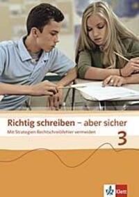 Cover: 9783122179038 | Richtig schreiben - aber sicher 3 | Broschüre | Lösungen | Deutsch