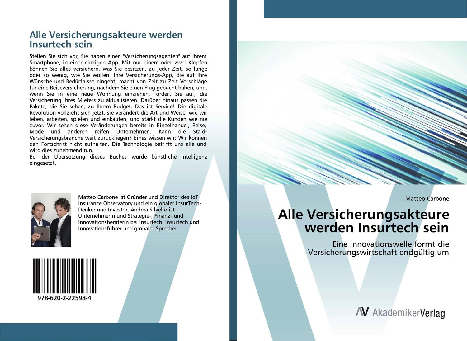 Cover: 9786202225984 | Alle Versicherungsakteure werden Insurtech sein | Matteo Carbone