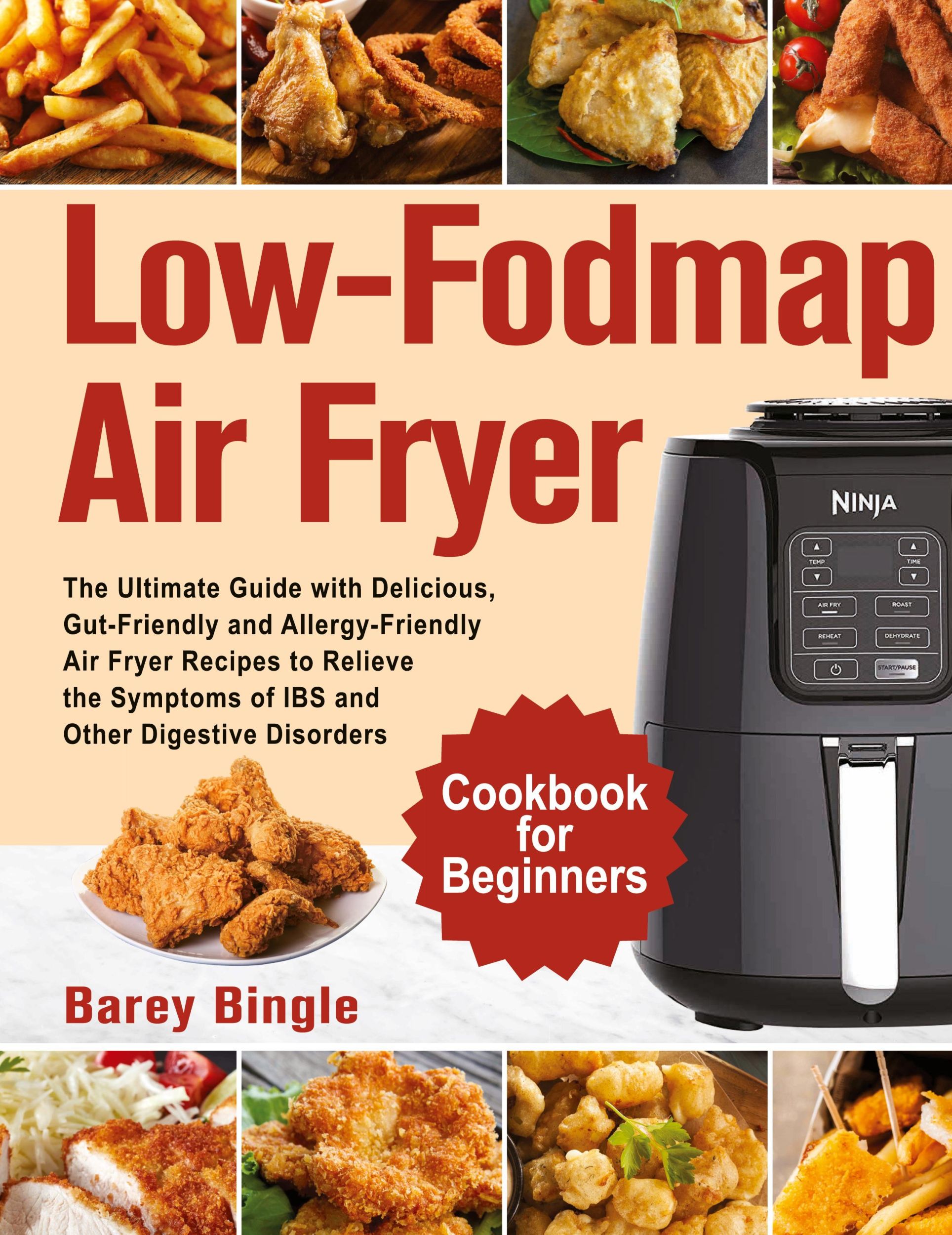 Cover: 9781915038944 | Low-Fodmap Air Fryer Cookbook for Beginners | Barey Bingle | Buch