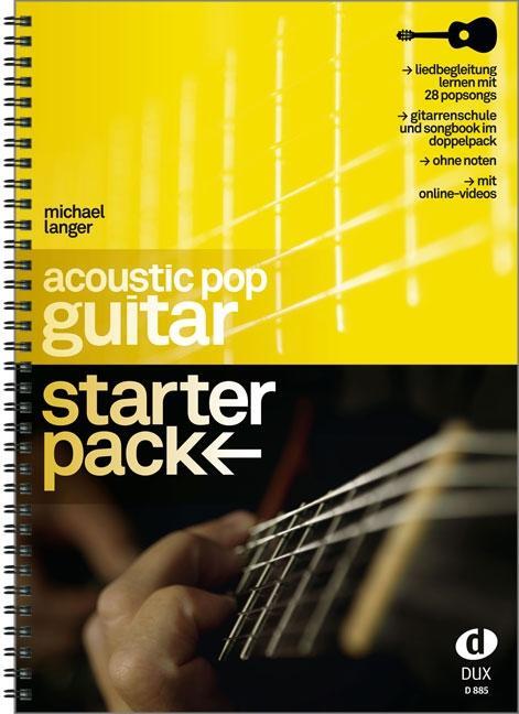 Cover: 9783868493313 | Acoustic Pop Guitar Starter Pack | Michael Langer | Taschenbuch | 2021