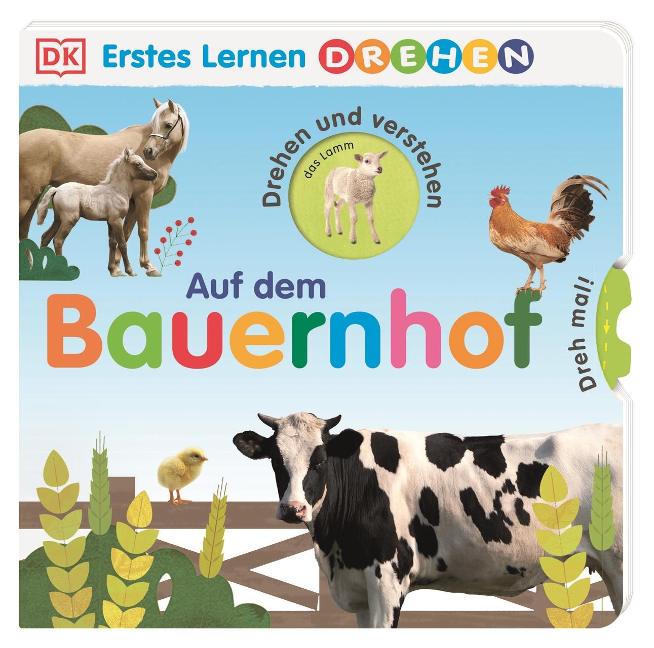 Cover: 9783831041824 | Erstes Lernen Drehen. Auf dem Bauernhof | DK Verlag - Kids | Buch