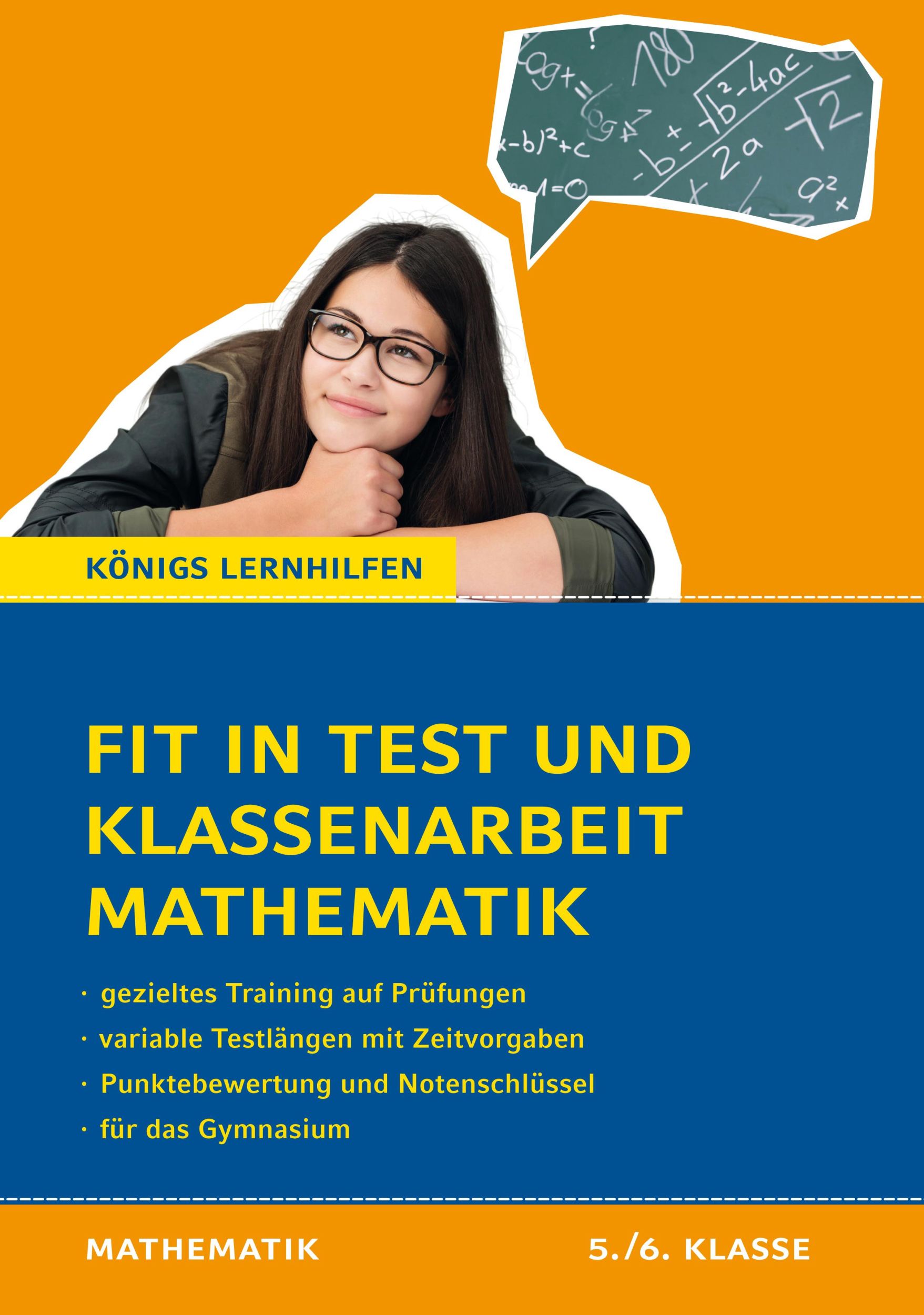 Cover: 9783804415928 | Fit in Test und Klassenarbeit - Mathematik 5./6. Klasse Gymnasium