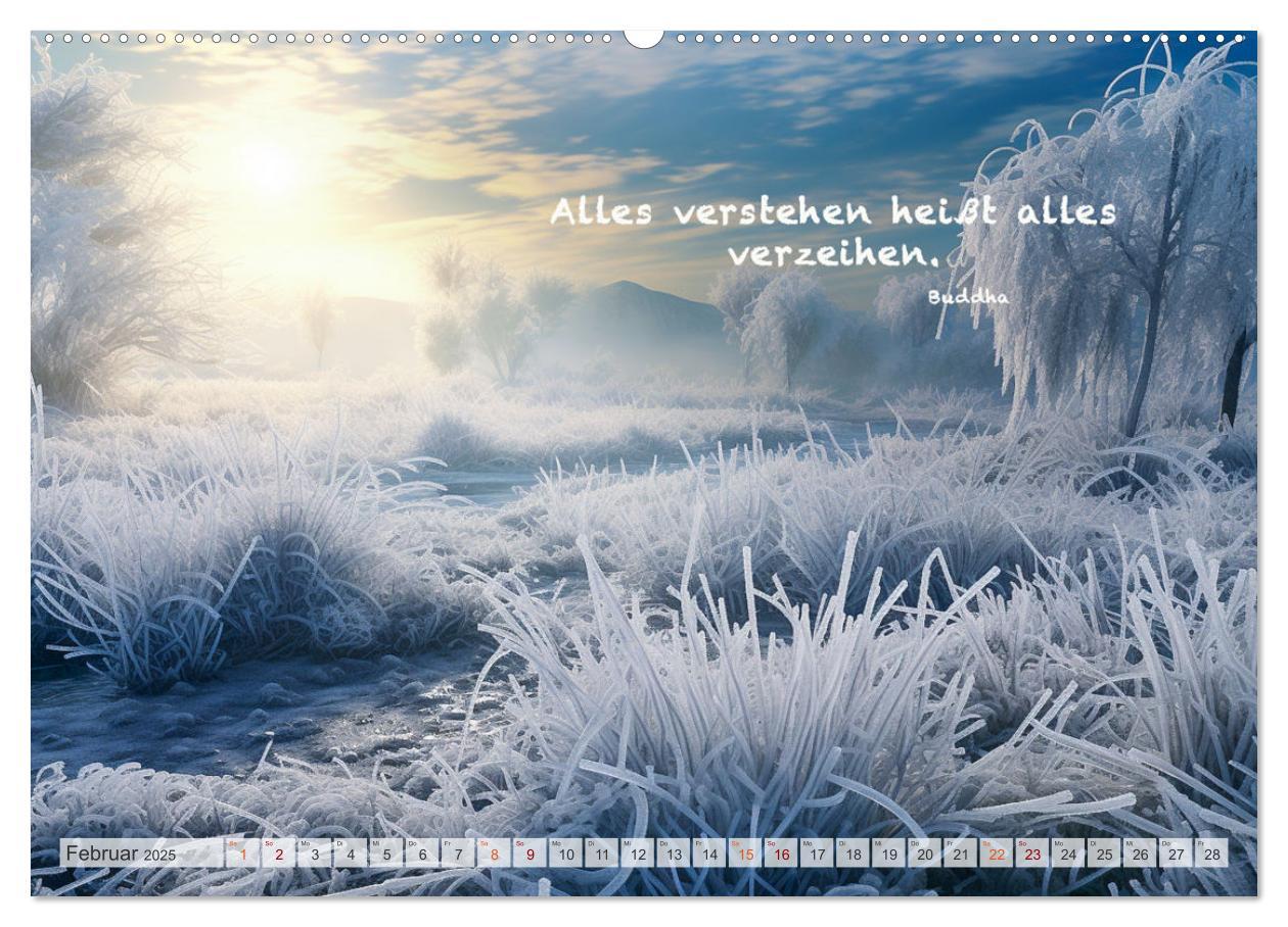 Bild: 9783383909566 | Meditation und innerer Frieden (Wandkalender 2025 DIN A2 quer),...