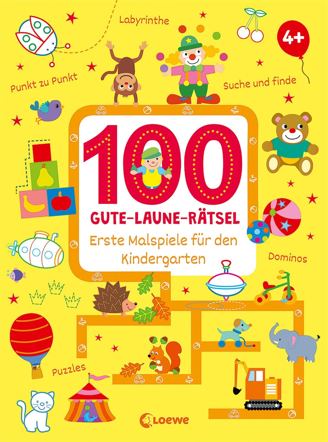 Cover: 9783743212701 | 100 Gute-Laune-Rätsel - Erste Malspiele für den Kindergarten | Rätseln