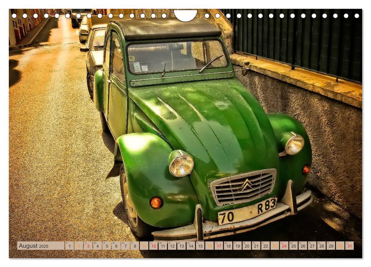 Bild: 9783435573691 | Citroën 2CV - die Ente (Wandkalender 2025 DIN A4 quer), CALVENDO...