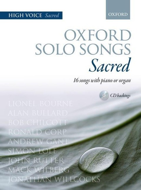 Cover: 9780193365810 | Oxford Solo Songs Sacred | Oxford | Buch | Buch + CD | Englisch | 2010