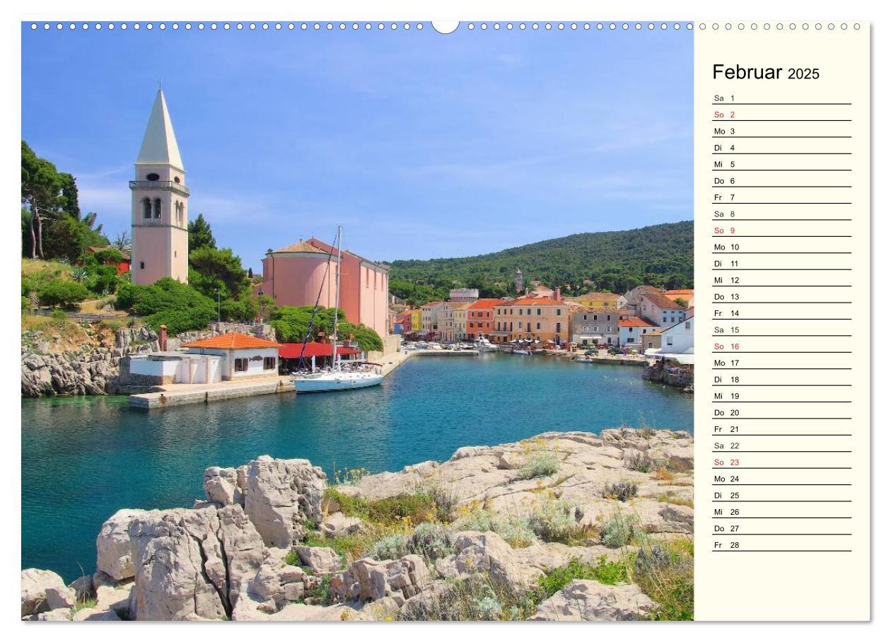 Bild: 9783435511617 | Kroatien (Wandkalender 2025 DIN A2 quer), CALVENDO Monatskalender