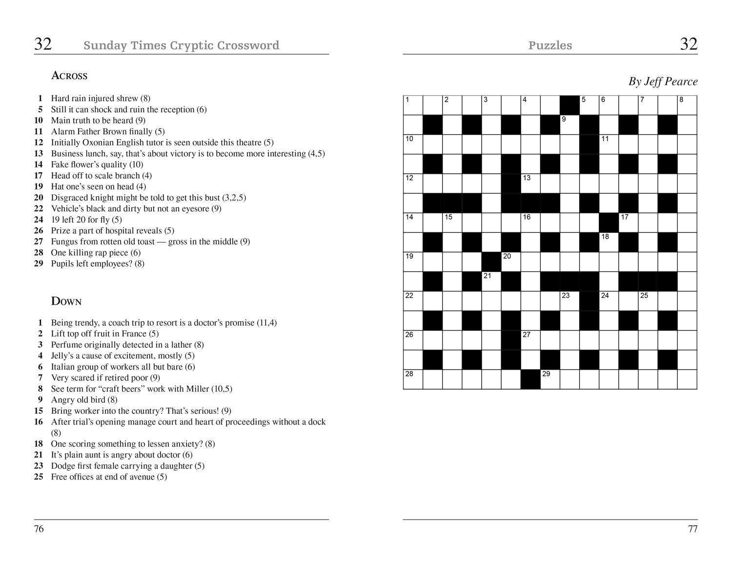 Bild: 9780008673116 | The Sunday Times Cryptic Crossword Book 4 | Times Books | Taschenbuch