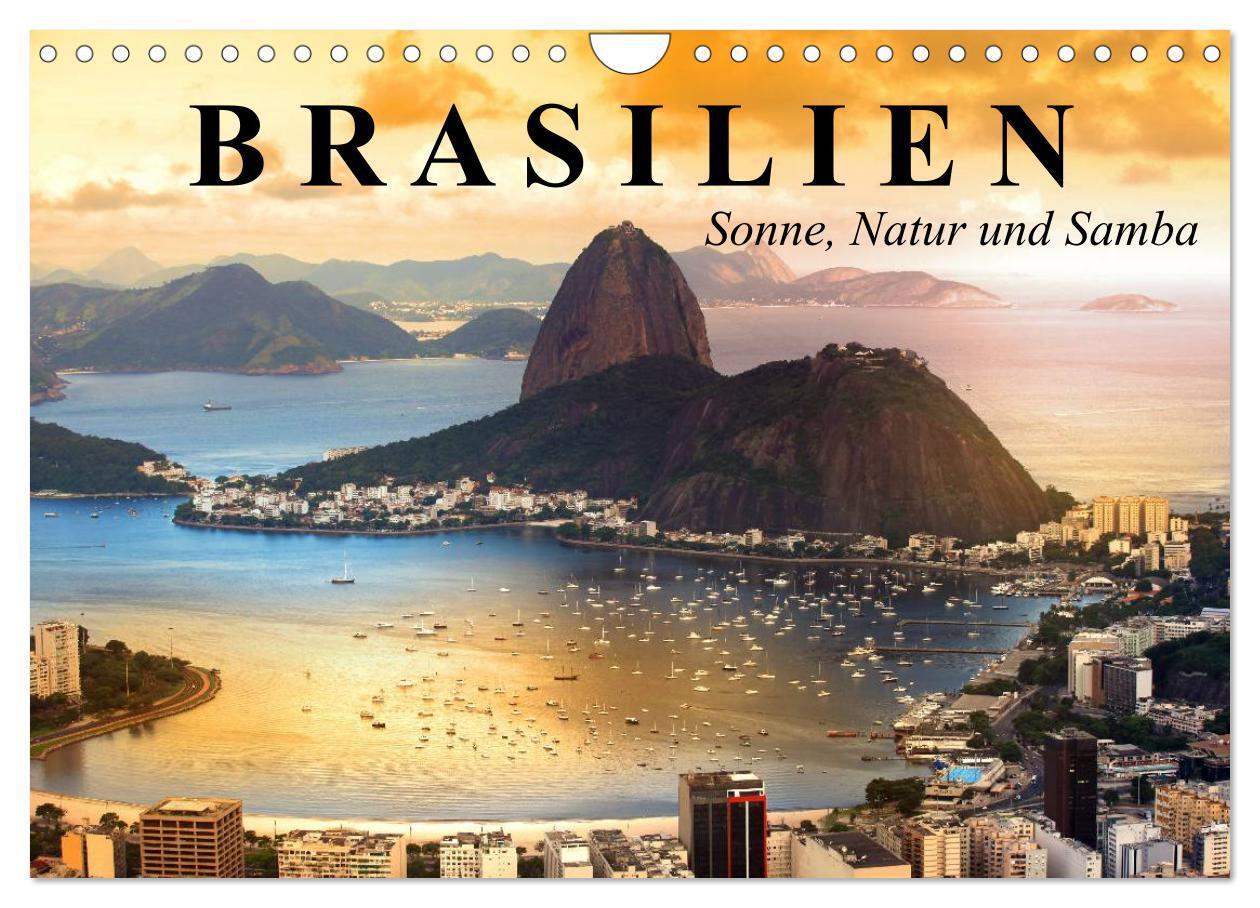 Cover: 9783435703692 | Brasilien. Sonne, Natur und Samba (Wandkalender 2025 DIN A4 quer),...