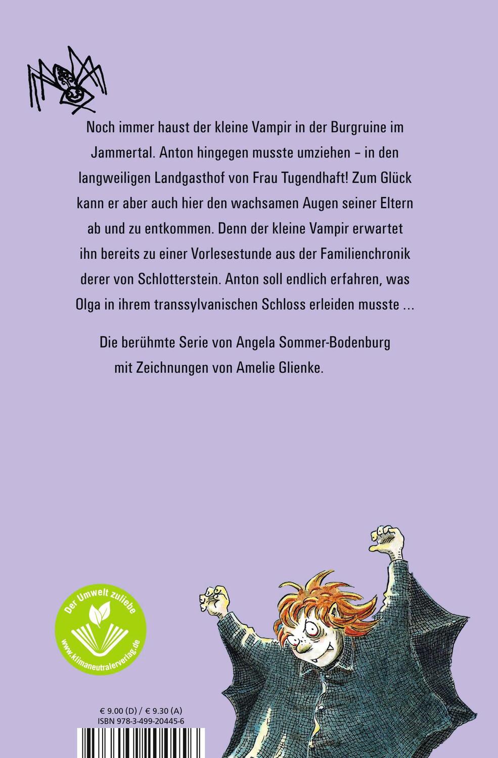 Rückseite: 9783733508180 | Der kleine Vampir liest vor | Angela Sommer-Bodenburg | Taschenbuch