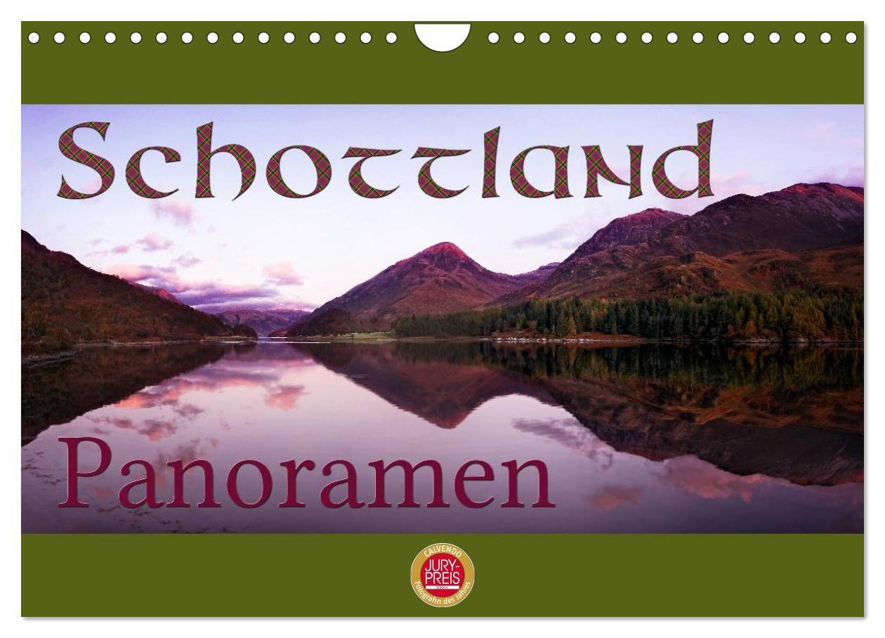 Cover: 9783435733262 | Schottland Panoramen (Wandkalender 2025 DIN A4 quer), CALVENDO...