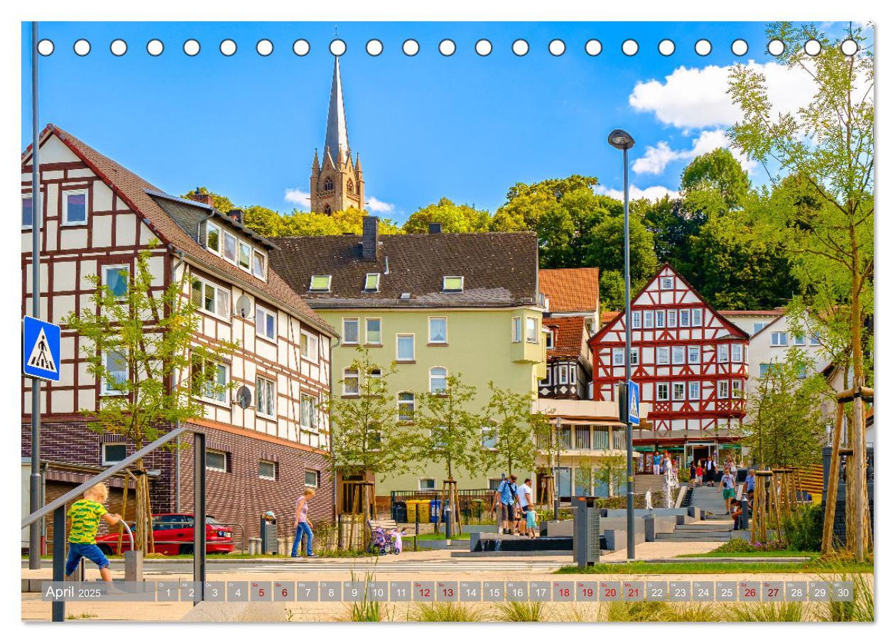 Bild: 9783435434695 | Ein Blick auf Frankenberg an der Eder (Tischkalender 2025 DIN A5...