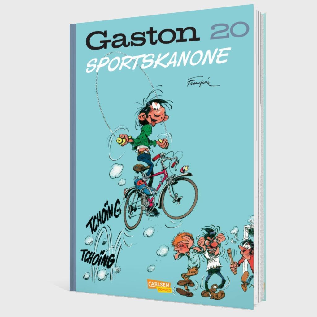 Bild: 9783551744579 | Gaston Neuedition 20: Sportskanone | André Franquin | Buch | 48 S.