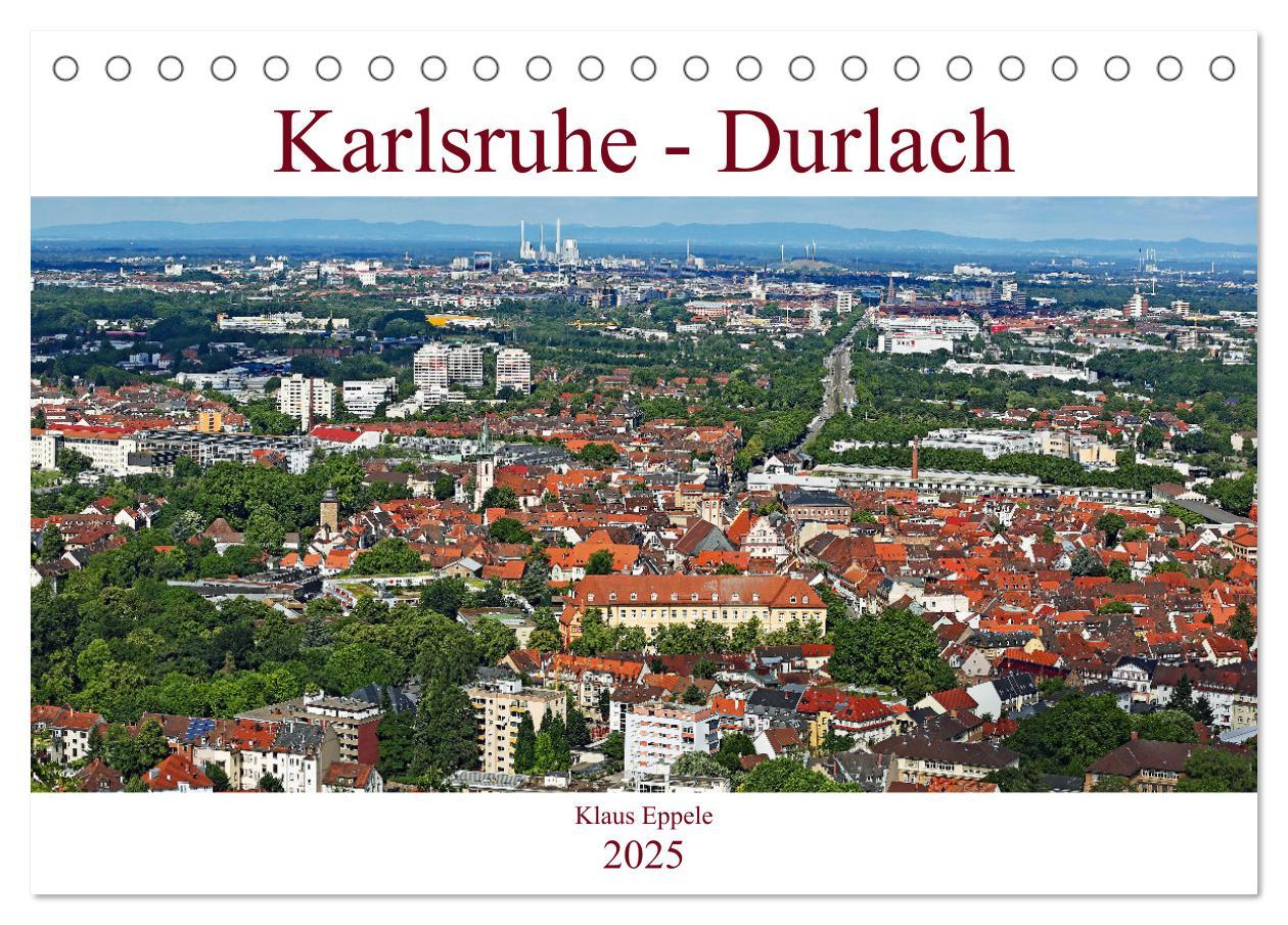 Cover: 9783435026968 | Karlsruhe-Durlach (Tischkalender 2025 DIN A5 quer), CALVENDO...