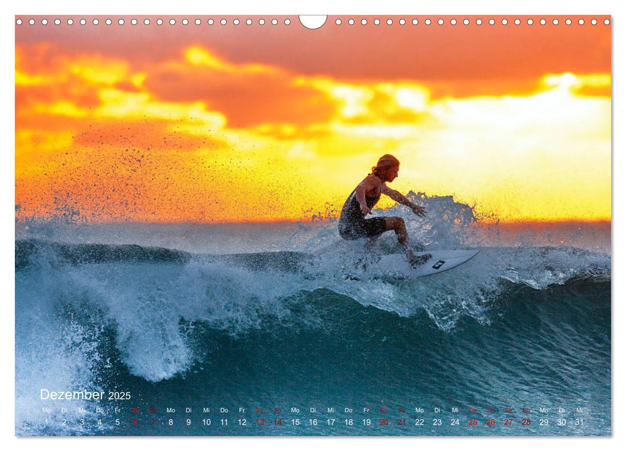 Bild: 9783435329427 | Surfen - die perfekte Welle (Wandkalender 2025 DIN A3 quer),...