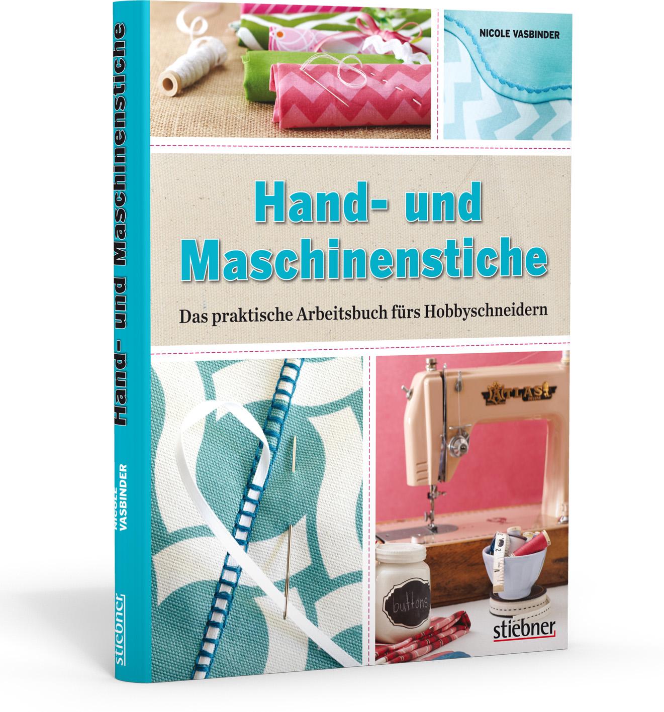 Cover: 9783830709206 | Hand- und Maschinenstiche | Nicole Vasbinder | Taschenbuch | 176 S.