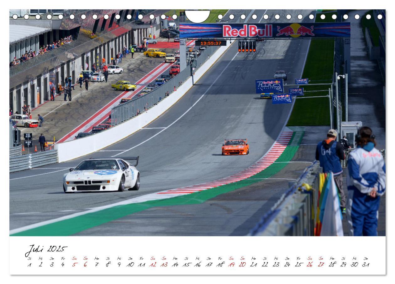 Bild: 9783435011445 | BMW M1 Procar (Wandkalender 2025 DIN A4 quer), CALVENDO Monatskalender