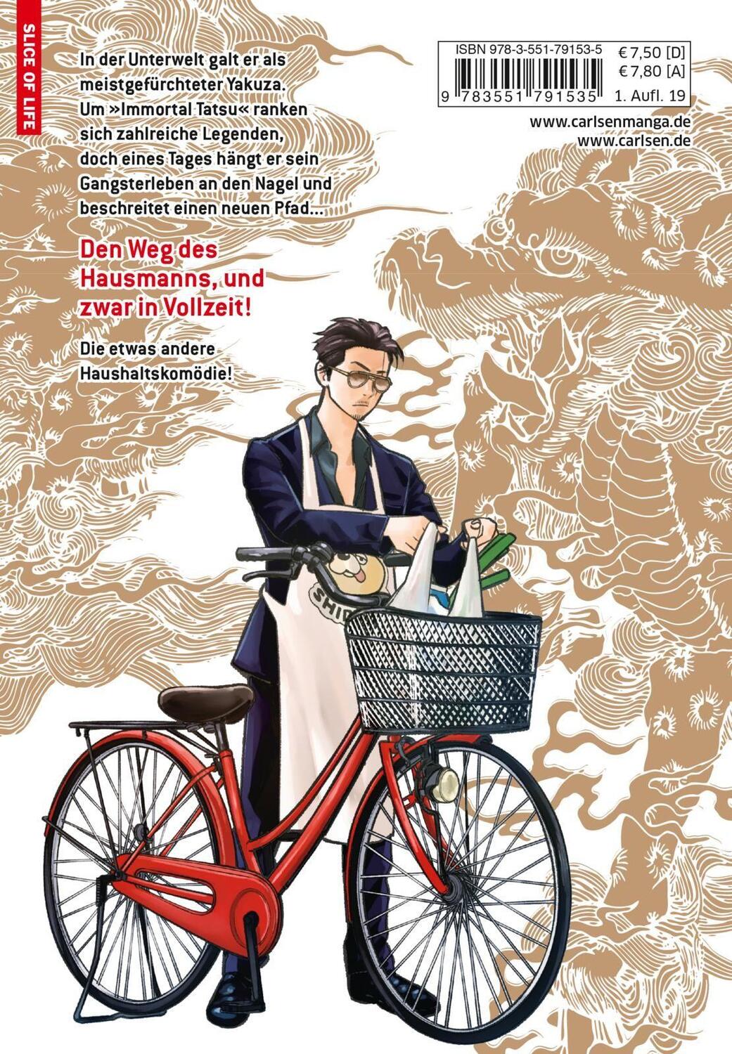 Rückseite: 9783551791535 | Yakuza goes Hausmann 1 | Kousuke Oono | Taschenbuch | 160 S. | Deutsch