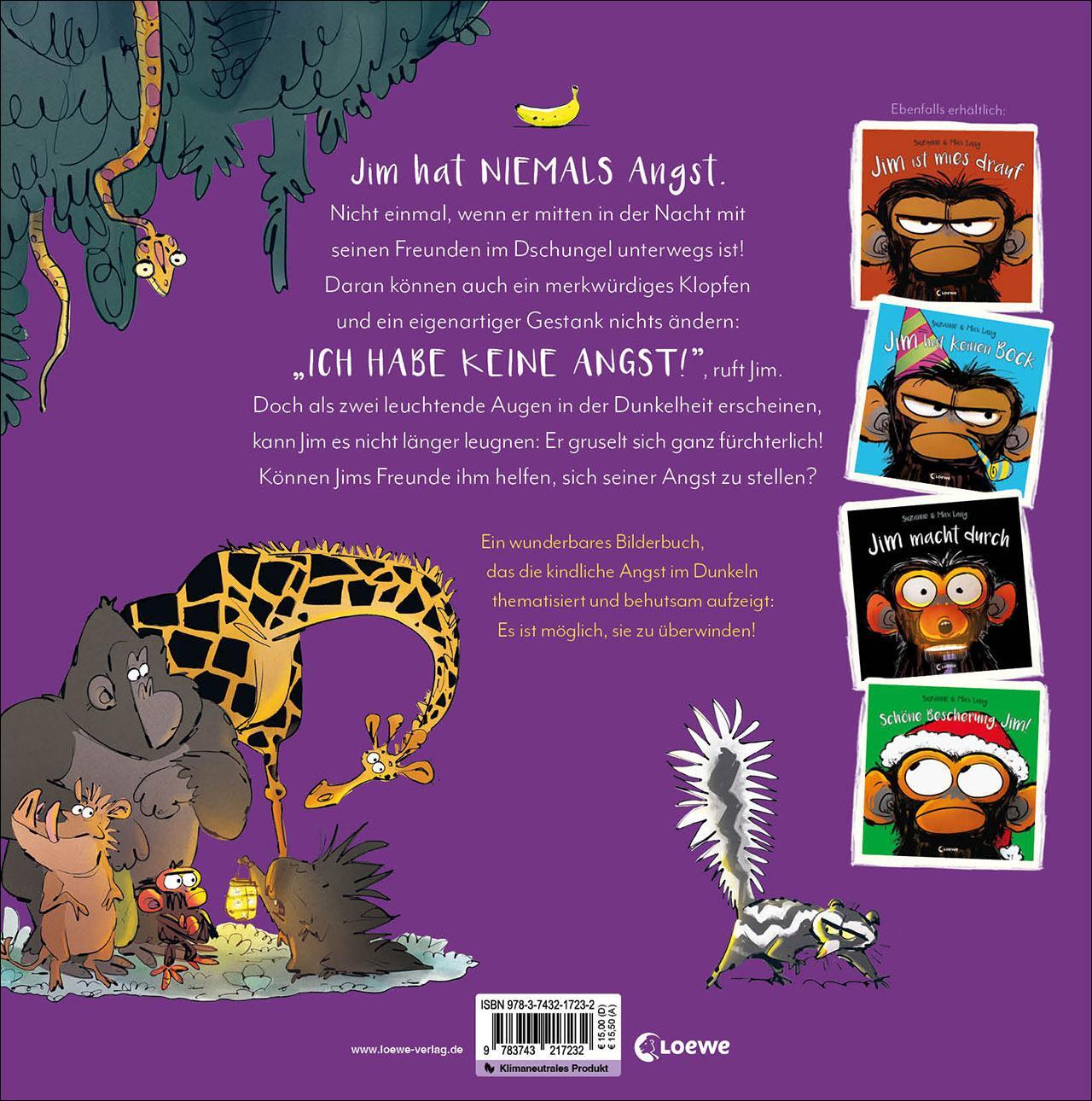 Rückseite: 9783743217232 | Sei kein Frosch, Jim! | Suzanne Lang | Buch | 32 S. | Deutsch | 2023