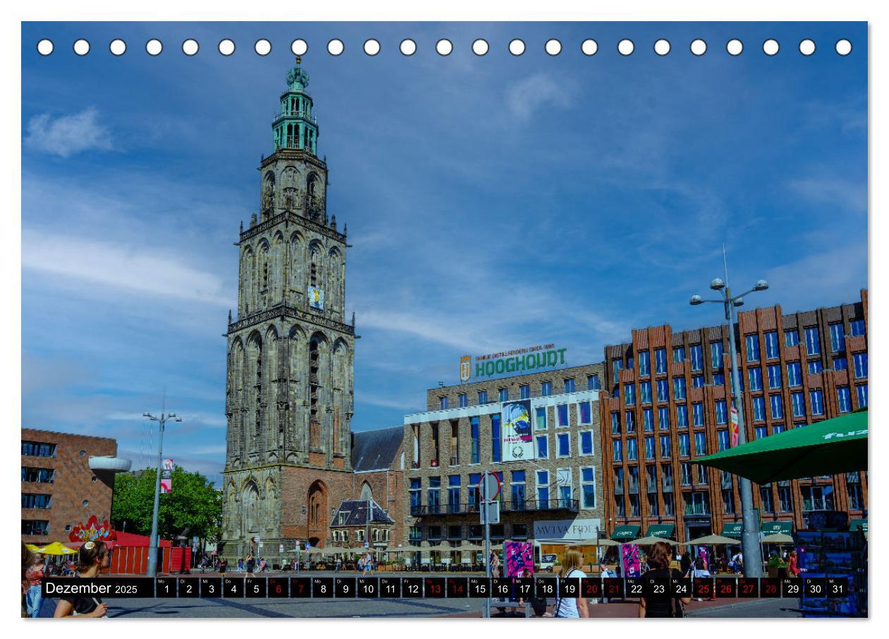 Bild: 9783383920615 | Ein Blick auf Groningen (Tischkalender 2025 DIN A5 quer), CALVENDO...