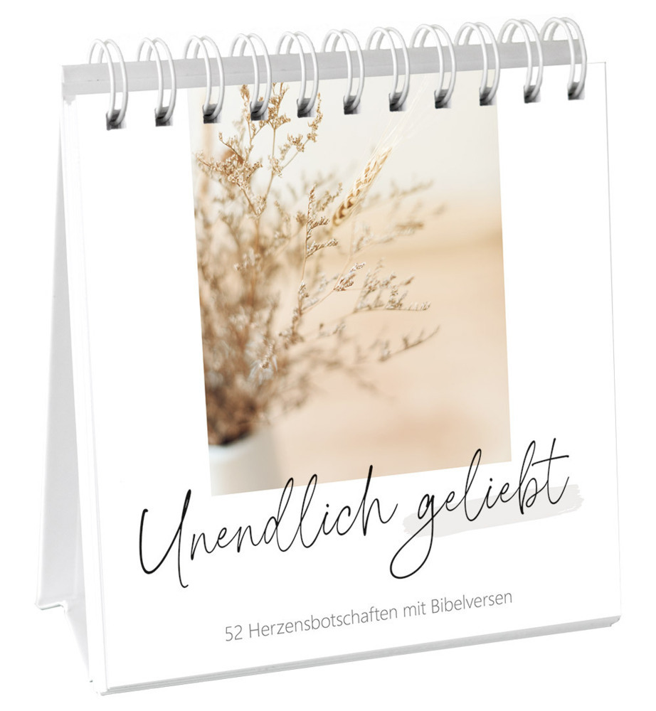 Cover: 9783986950255 | Unendlich geliebt - Aufstellbuch | Taschenbuch | Spiralbindung | 56 S.