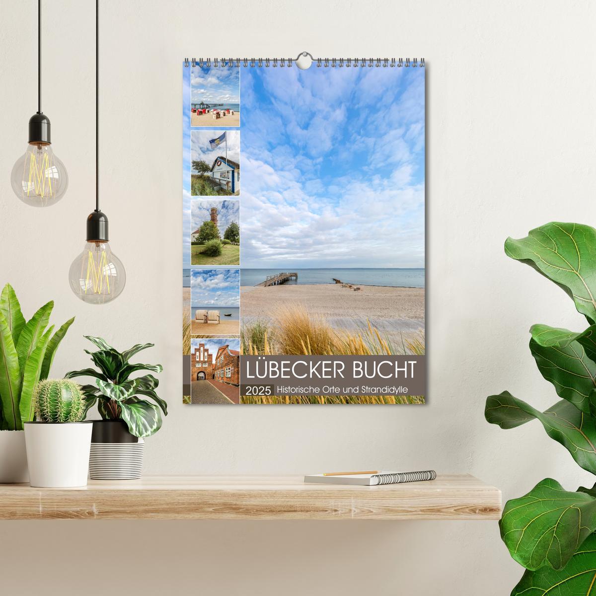 Bild: 9783435974689 | LÜBECKER BUCHT Historische Orte und Strandidylle (Wandkalender 2025...