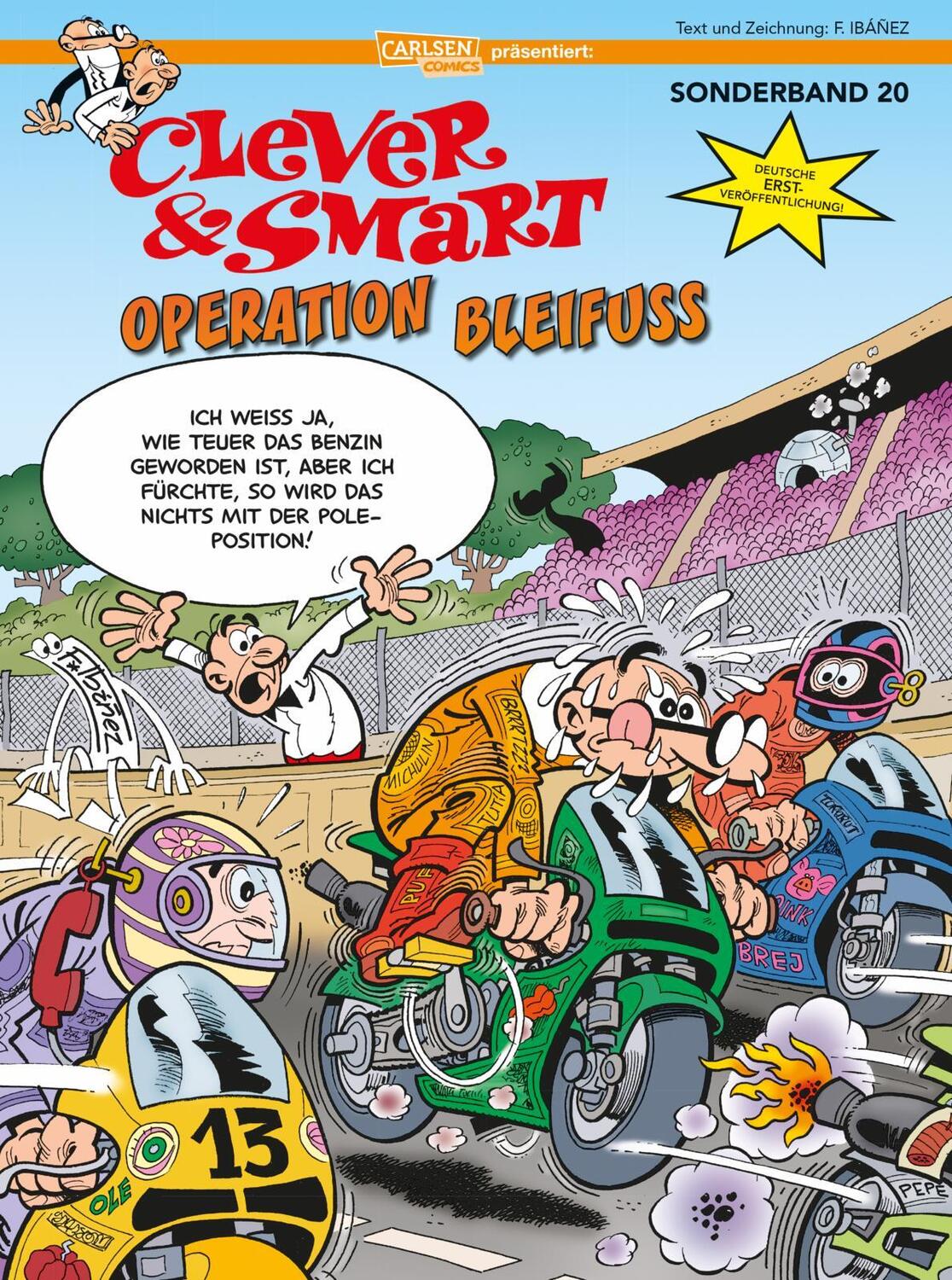 Cover: 9783551794895 | Clever und Smart Sonderband 20: Operation Bleifuß | Francisco Ibáñez