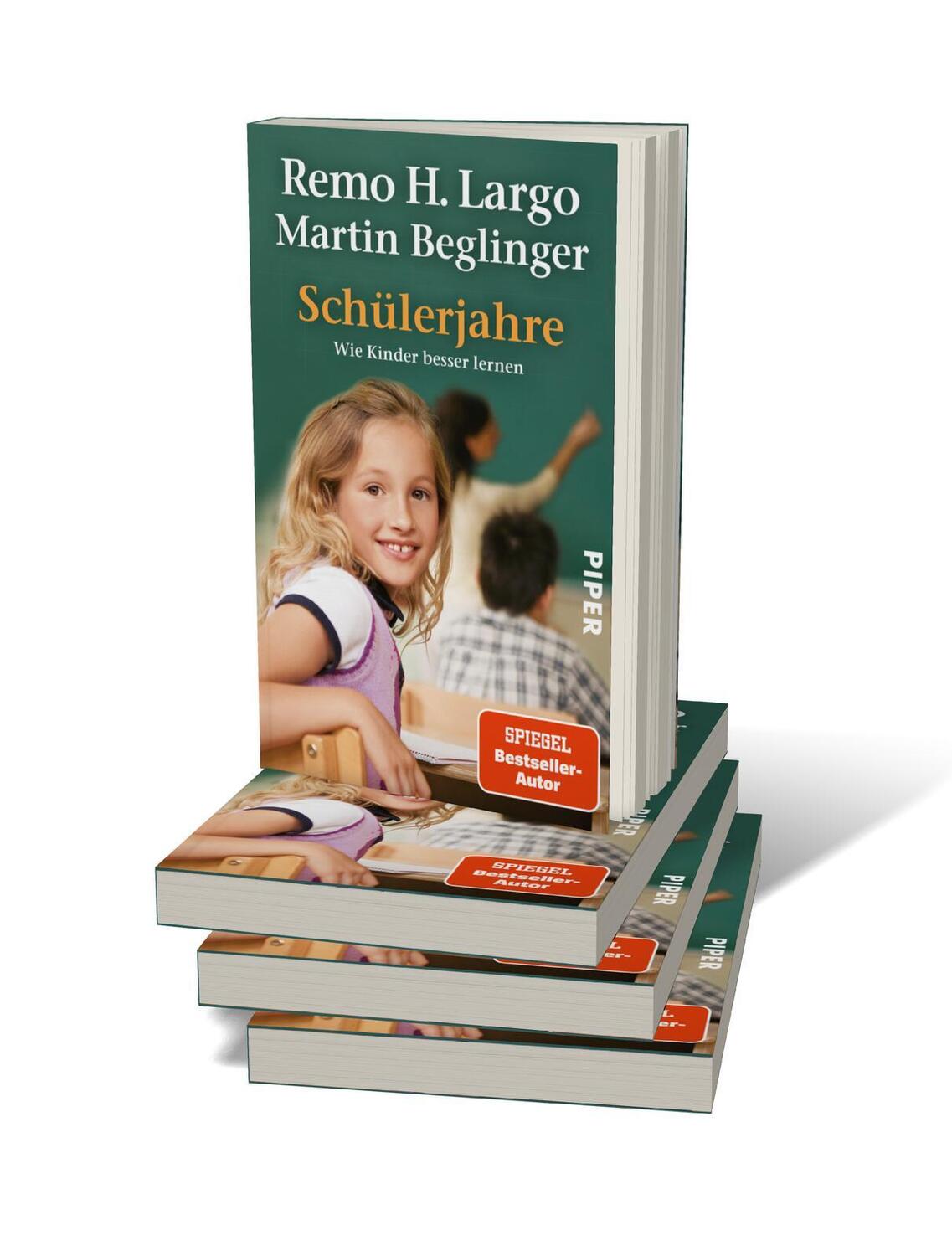 Bild: 9783492258487 | Schülerjahre | Wie Kinder besser lernen | Remo H. Largo (u. a.) | Buch