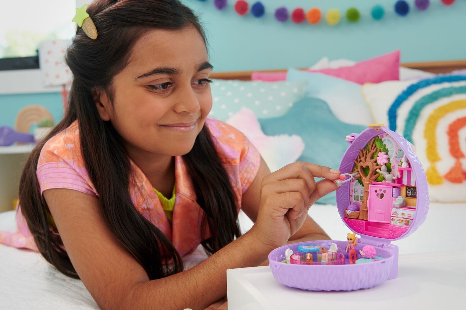 Bild: 194735173860 | Polly Pocket Hedgehog Coffee Shop | Stück | Blister | HRD37 | Mattel