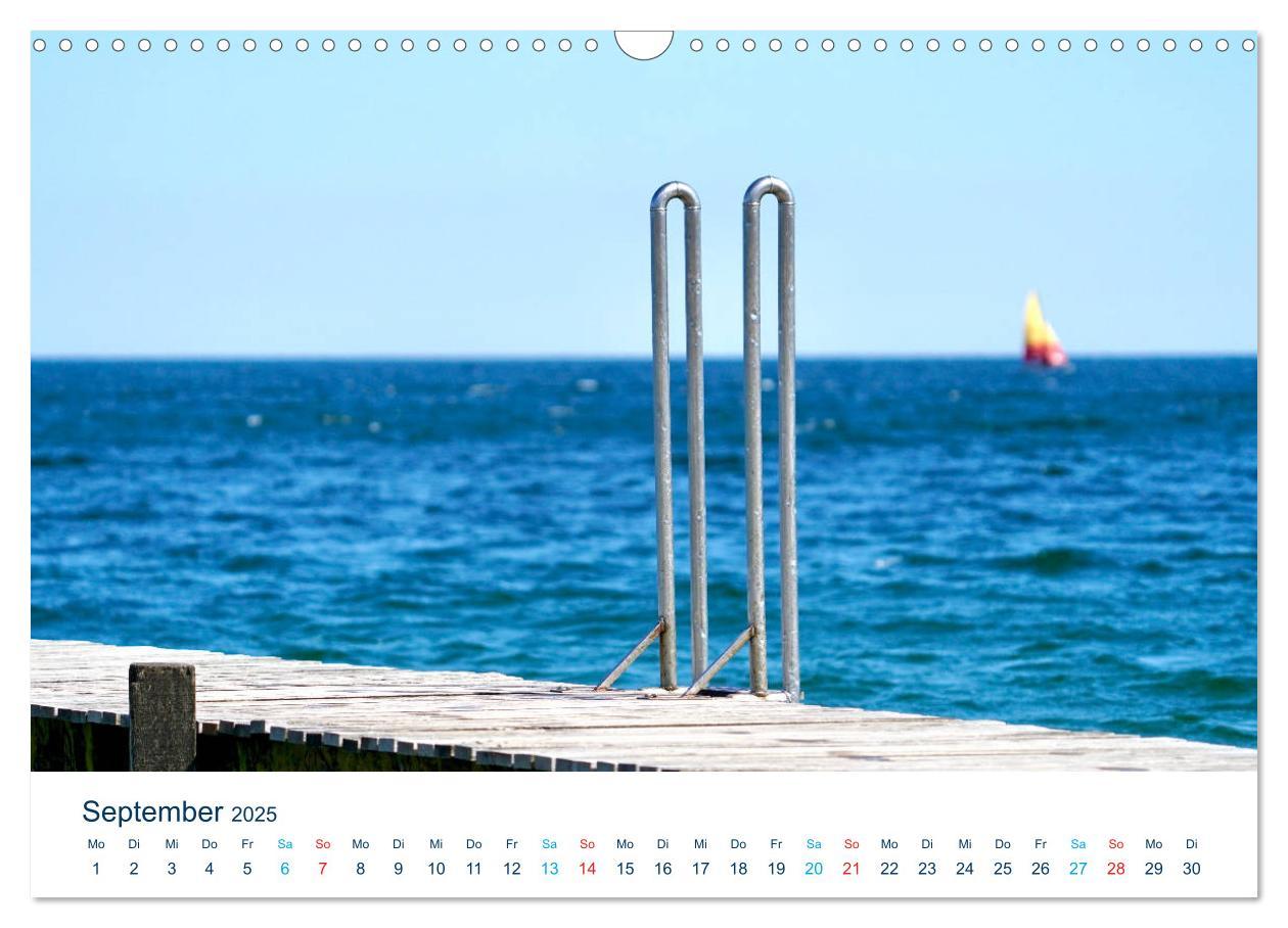 Bild: 9783435113415 | Der Fehmarn-Steg (Wandkalender 2025 DIN A3 quer), CALVENDO...