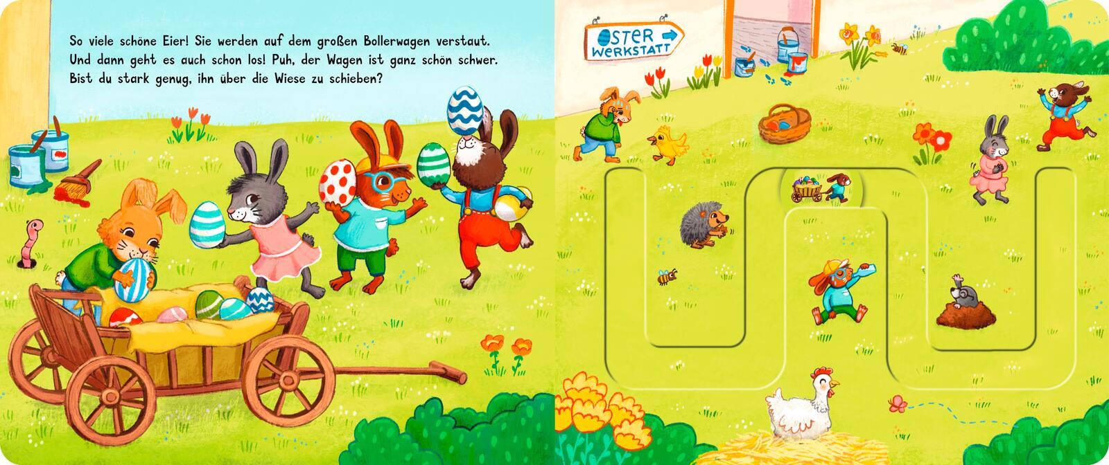 Bild: 9783480239214 | Meine Schiebebahn-Pappe: Hilf mit an Ostern | Buch | 10 S. | Deutsch