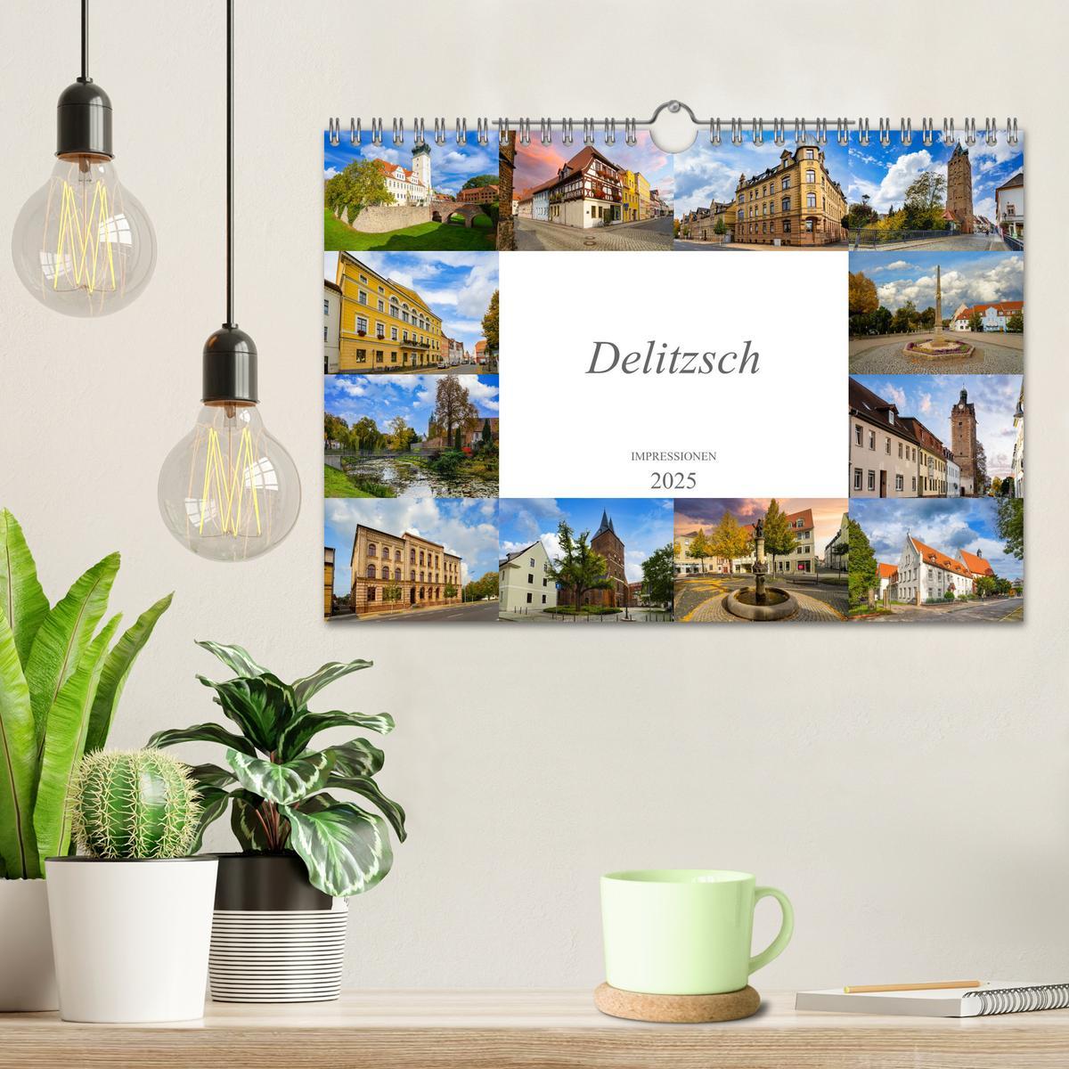 Bild: 9783383991967 | Delitzsch Impressionen (Wandkalender 2025 DIN A4 quer), CALVENDO...