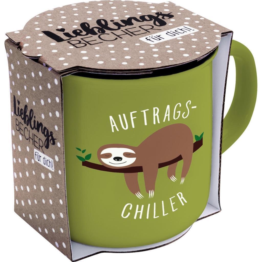 Bild: 4036018457853 | Gruss und Co 45785 Tasse mit Spruch Chiller, New Bone China...