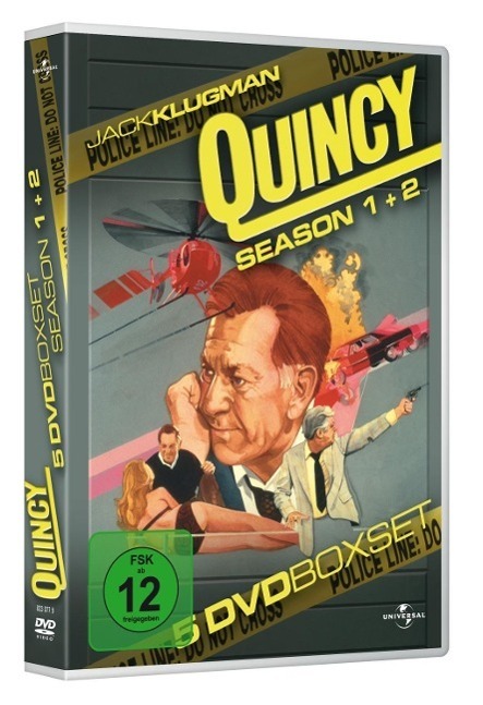 Cover: 5050582307795 | Quincy | Season 1 + 2 | DVD | Deutsch | 1976 | EAN 5050582307795