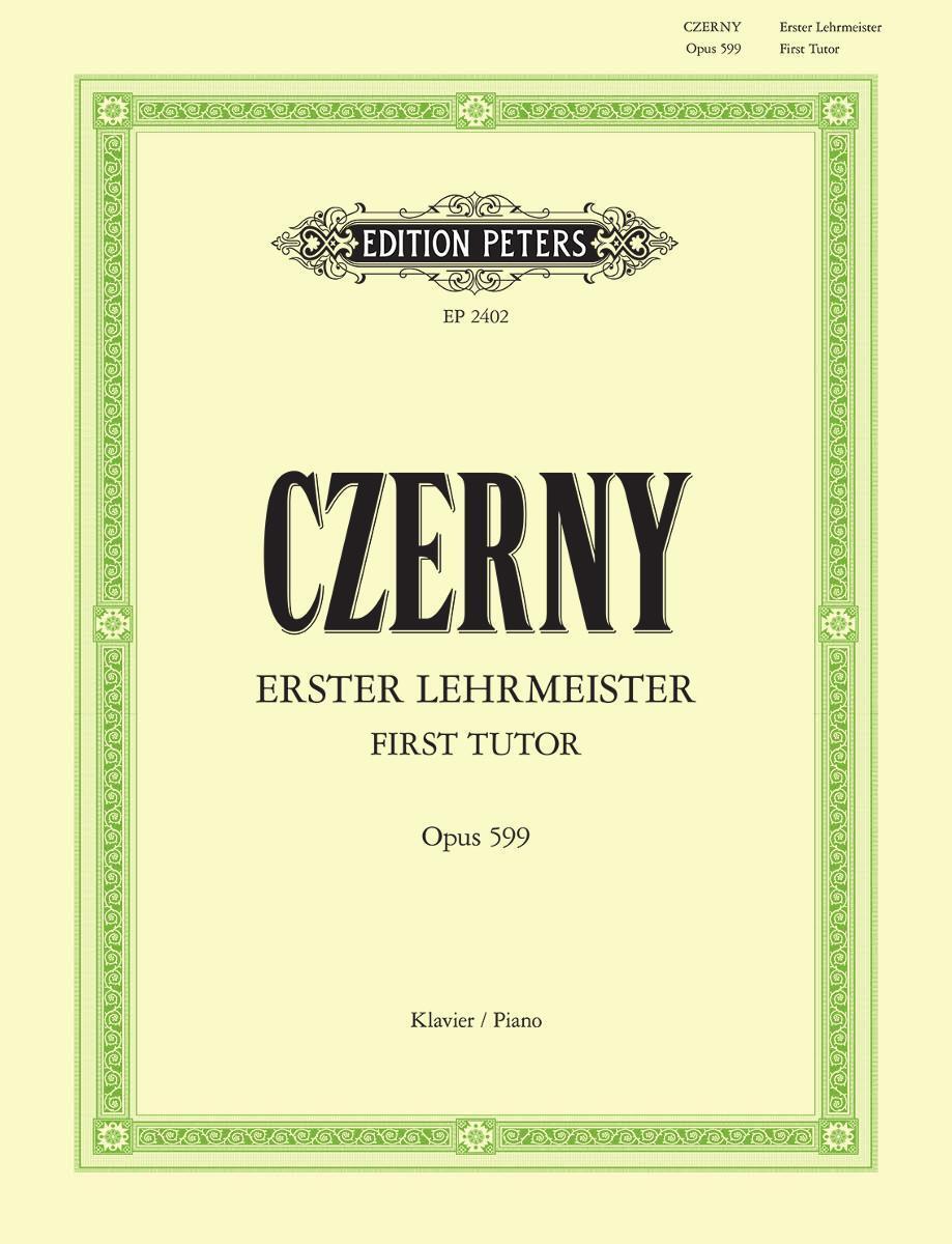 Cover: 9790014011024 | Erster Lehrmeister | für Klavier op. 599 | Carl Czerny | Taschenbuch