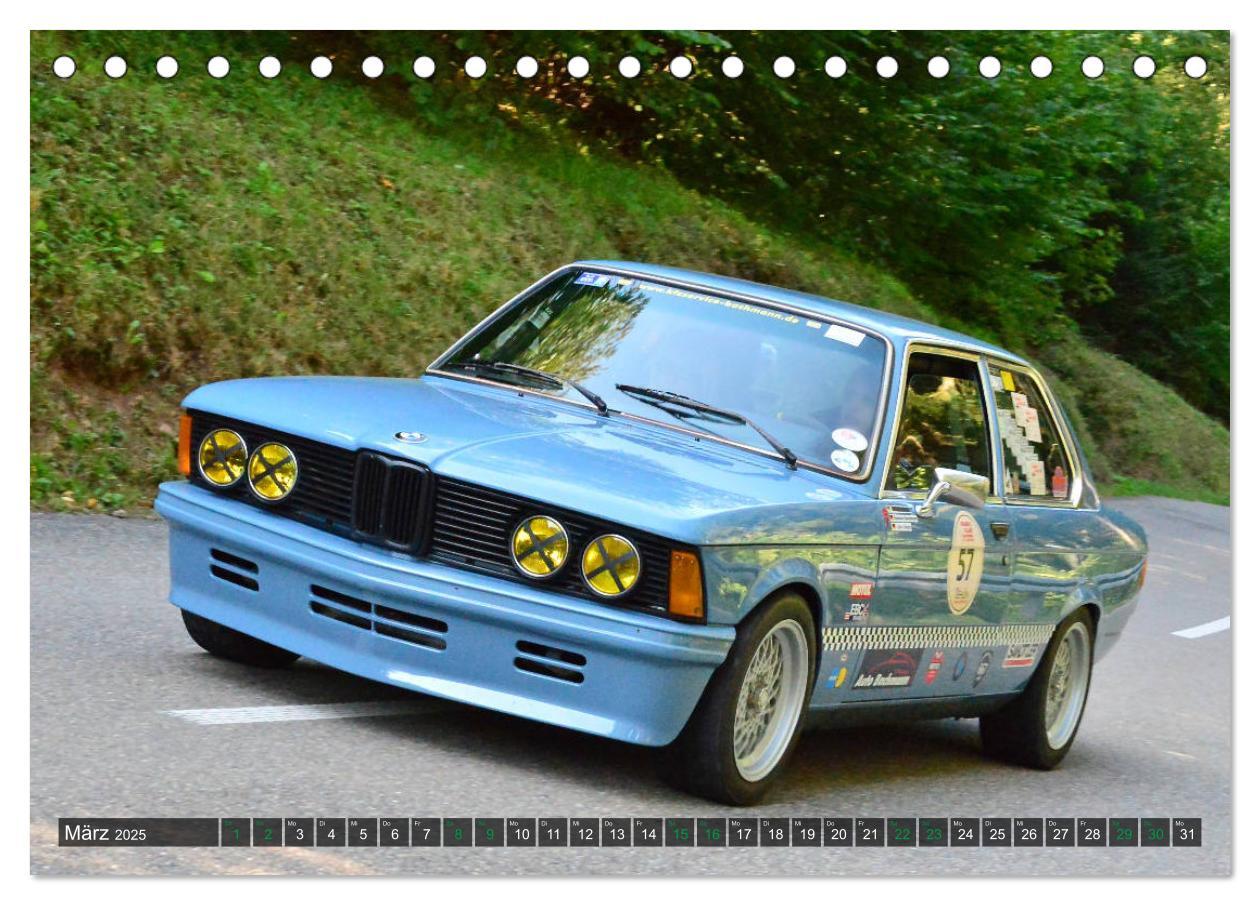 Bild: 9783435184934 | OLDTIMER BERGRENNEN - BMW Fahrzeuge (Tischkalender 2025 DIN A5...