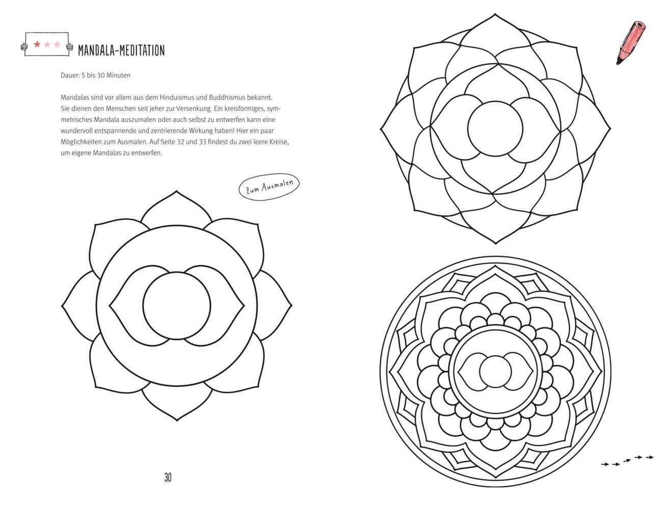 Bild: 9783833848360 | Meditation | Mein Übungsbuch für mehr Wohlbefinden &amp; Gelassenheit