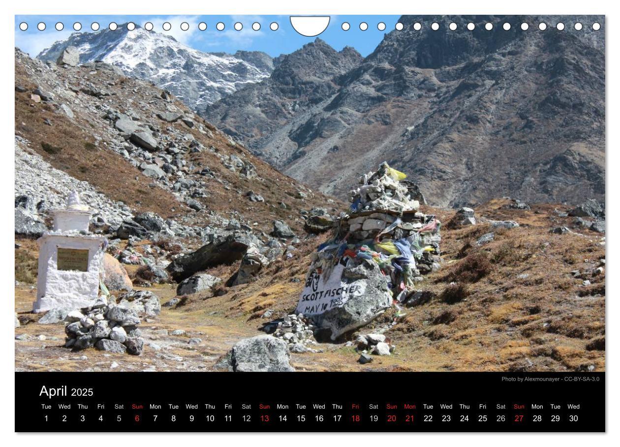 Bild: 9781325961962 | Monuments of Nepal 2025 (Wall Calendar 2025 DIN A4 landscape),...