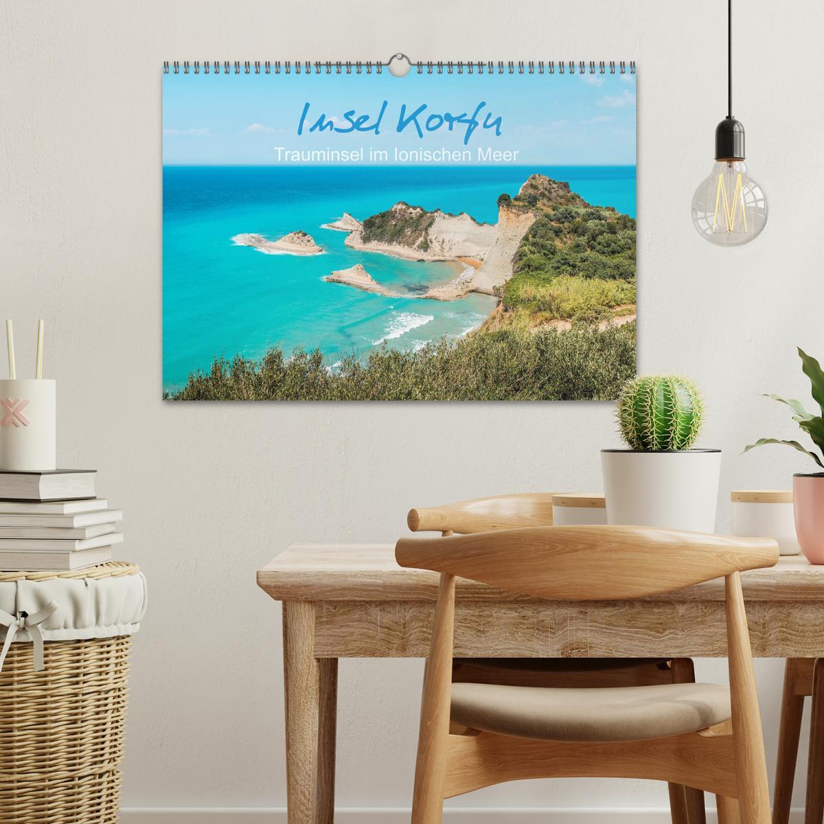 Bild: 9783435108985 | Insel Korfu - Trauminsel im Ionischen Meer (Wandkalender 2025 DIN...