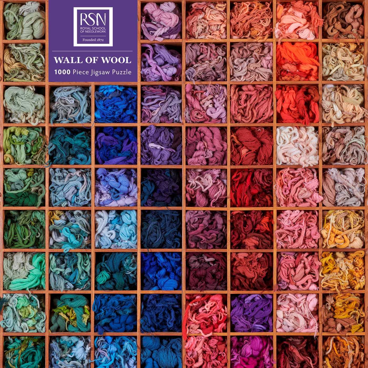 Cover: 9781804173169 | Adult Jigsaw Puzzle: Royal School of Needlework: Wall of Wool | Spiel