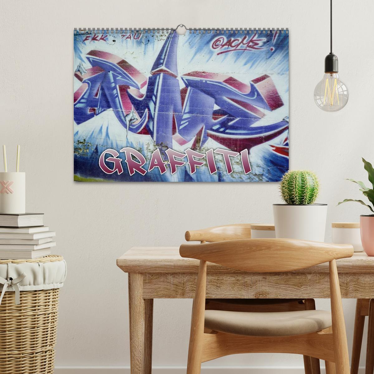 Bild: 9783435770816 | Graffiti - Kunst aus der Dose (Wandkalender 2025 DIN A3 quer),...